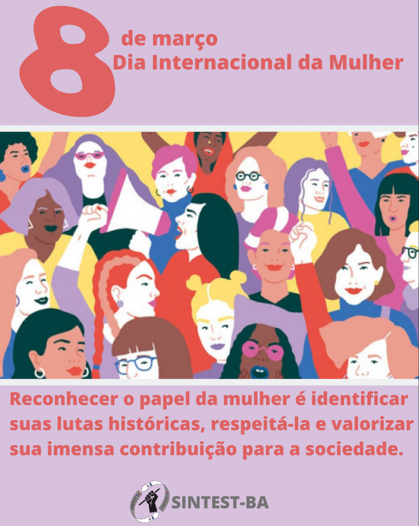 Dia Internacional da Mulher marca luta por igualdade de direitos