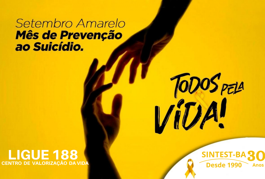 Setembro Amarelo Mês de Prevenção do Suicídio