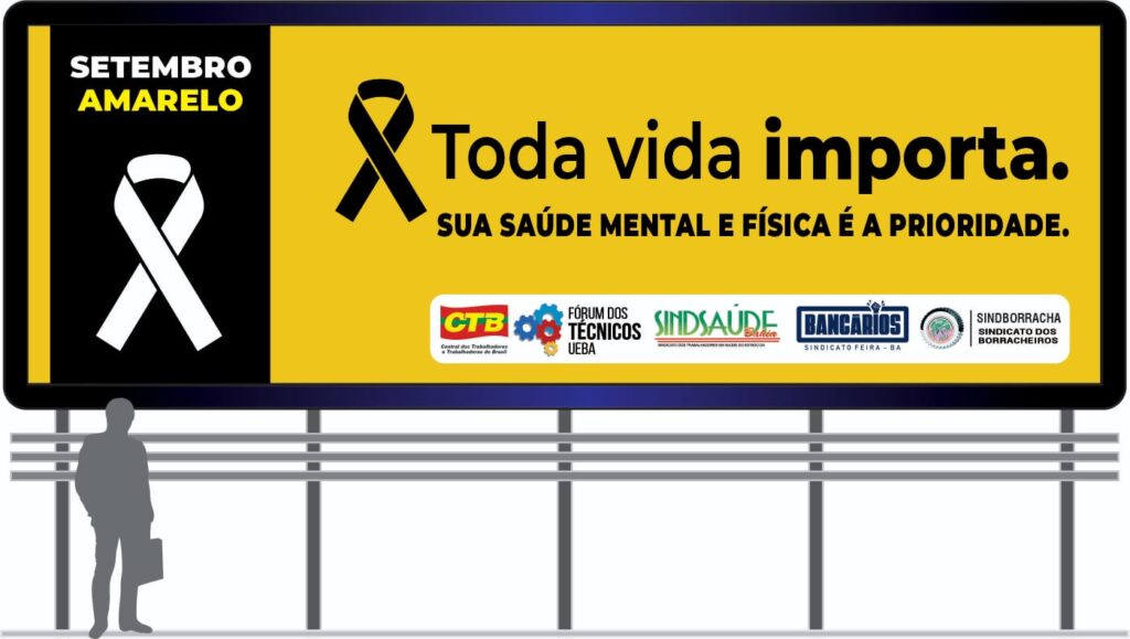 SINTES-BA dá início à campanha Setembro Amarelo