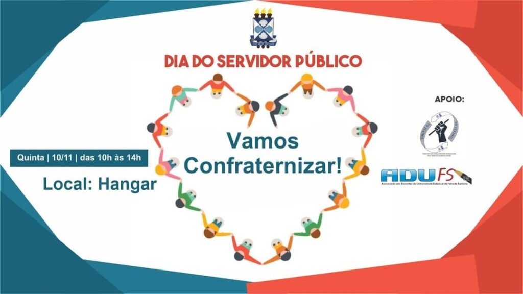 Evento vai celebrar o Dia do Servidor Público na próxima quinta-feira