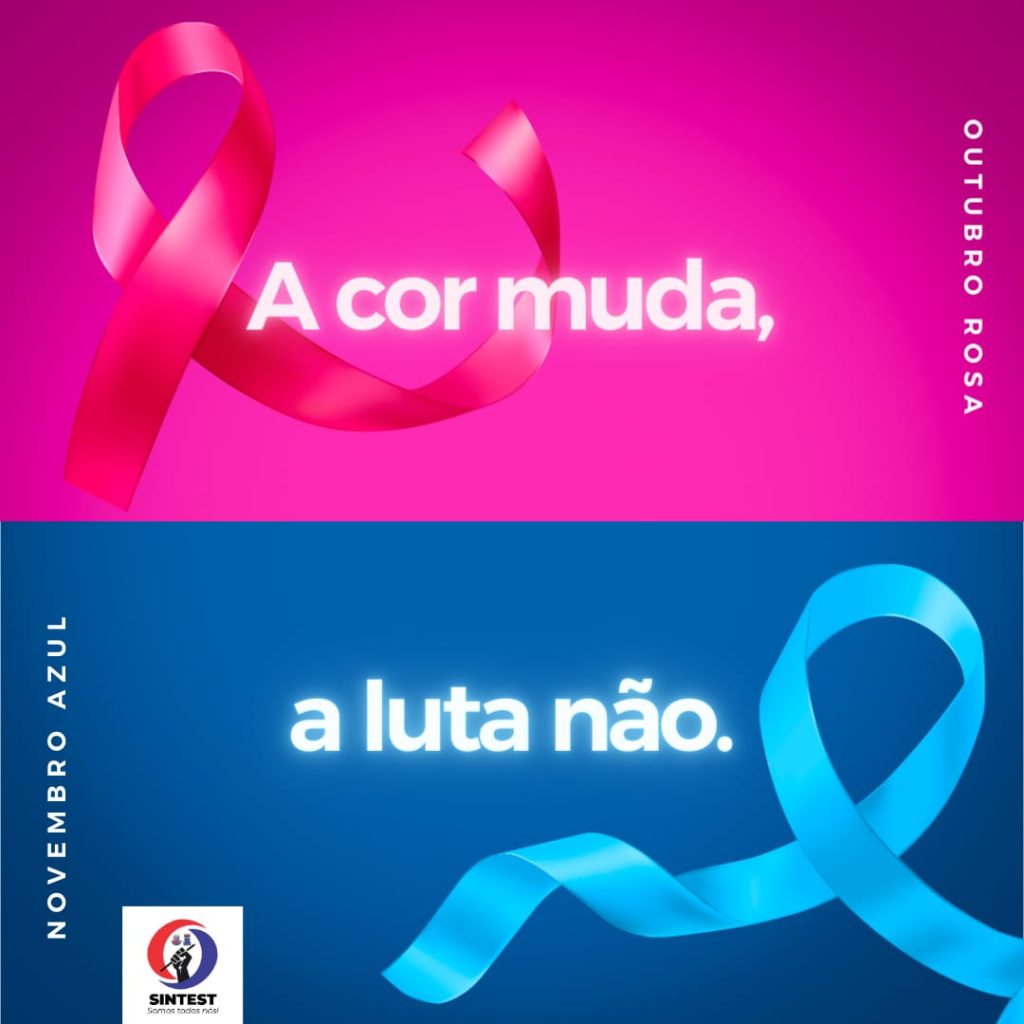 NOVEMBRO AZUL: O mês mudou, a cor também! Mas a luta contra o câncer continua!