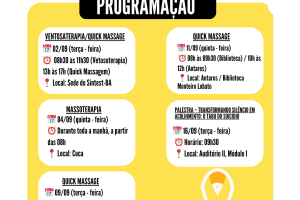Setembro Amarelo – Todos pela Vida: confira a programação