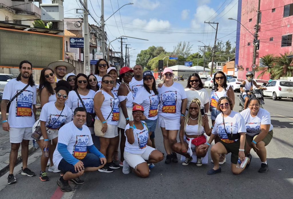 Sintest-BA marca presença na Lavagem do Bonfim 2026 e reforça pautas da categoria